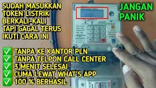 Token Listrik Gagal Terus‼️ Solusi Token Listrik Gagal Masuk Padahal Sudah Benar