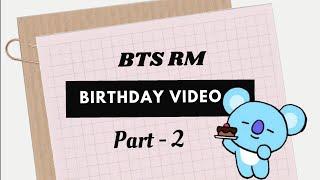 BTS RM Birthday Video 2023 - Part 2  YouCanDraw