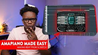 How To Make Amapiano  Fl Studio Tutorial