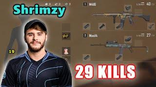 Soniqs Shrimzy & Hwinn - 29 KILLS - M416+Mini14 - DUO vs SQUADS - PUBG