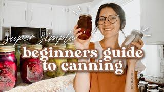 Easy Step by Step Guide to Water Bath Canning - Dill Pickle + Beets