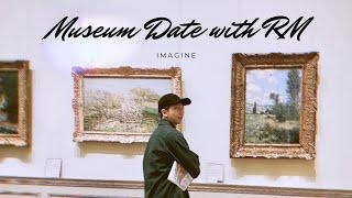 bts rm - museum date  bfau