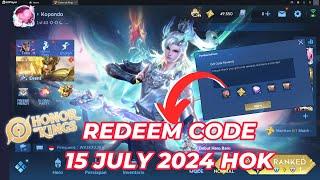 KODE REDEEM HOK 15 JULI 2024 HARI INI HONOR OF KING TERBARU REDEEM CODE