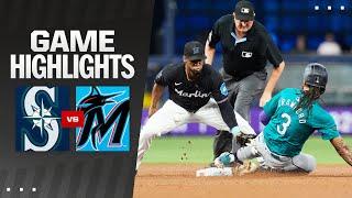 Mariners vs. Marlins Game Highlights 62124  MLB Highlights