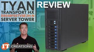 AMD EPYC Tyan Transport B8050F65TV8E2H-N Server Tower REVIEW  IT Creations