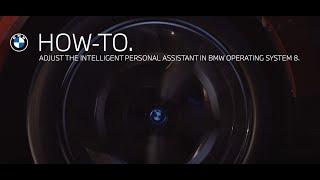 How to Adjust Intelligent Personal Assistant in BMW iDrive Operating System 8  Genius