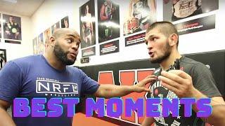 Khabib and DC Funniest Moments 