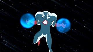 Captain Atom DCAU Powers and Fight Scenes - Justice League Unlimited