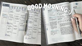 Morning Plan & Journal With Me  Hobonichi Cousin Avec