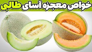 خواص طالبی    خواص معجزه آسای طالبی   فواید طالبی