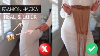 FASHION HACKS 2021 that will CHANGE YOUR LIFE  QUICK & EASY DYI tips