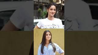 Tara Sutaria with Ananya Pandey ...️ #shortvideo #youtubevideo #treanding