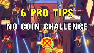 6 Tips and Tricks to get points without collecting coins in Subway Surfers no coin challenge