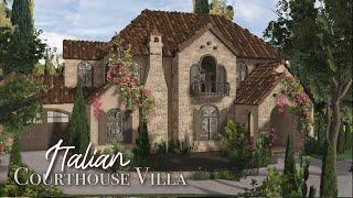 🪴 Roblox Bloxburg Italian Villa House I Casa Toscana 