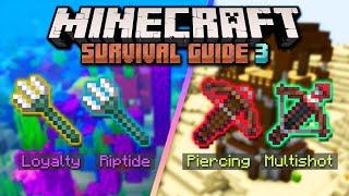 Are Tridents & Crossbows Good? ▫ Minecraft Survival Guide S3 ▫ Tutorial Lets Play Ep.43