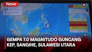 Gempa 7.0 Magnitudo Guncang Kep Sangihe Sulawesi Utara - iNews Siang 1107