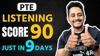 Score 90 in 9 Days PTE Complete Listening Routine  Skills PTE