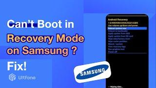 You Cant Boot into Recovery Mode on Samsung Android?