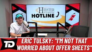 Carolina Hurricanes GM Eric Tulsky not worried about offer sheets