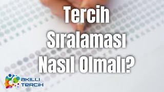 YKS 2021 Tercih Listesini Nasıl Sıralamak Gerekir?