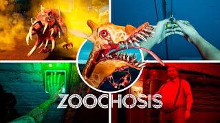 Zoochosis - All New Secrets Endings & All Secrets Bosses