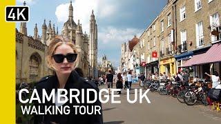 Whats Cambridge England REALLY like?  4K Walking Tour