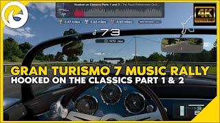 Gran Turismo 7 Music Rally Gameplay - Hooked on Classics Part 1 and 2 4K60FPS