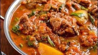 Muslim style Spicy Beef curry Sri Lankan style easy preparation with secret masala