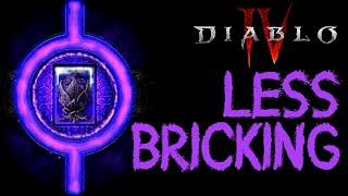 How to Avoid Bricking Items with Tempering - Why The Pity Mechanism Is Useful - Season 4 Diablo 4