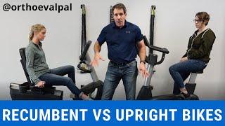 Recumbent vs Upright Stationary Bikes Pros & Cons