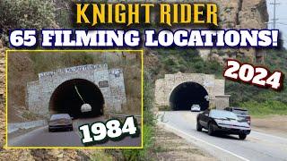 KITT Returns to 65 Famous Knight Rider Filming Locations 40 Years Later