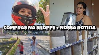 Vlog Brenda mãe de dois  Compras na shoppe pra casa  Mostrei nossa rotina