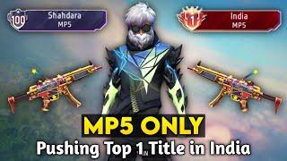 Pushing Top 1 Title In India  Solo BR Rank Weopon Glory Push in Season 40  Ep-3