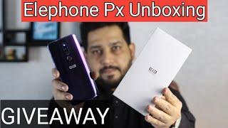 Elephone Px Unboxing  First Giveaway  4GB Ram Affordable Budget Phone With Popup Selfie Camera