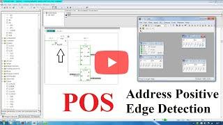 Logic element POS Address Positive Edge Detection in Siemens PLC Programming STEP7 SIMATIC Manager 