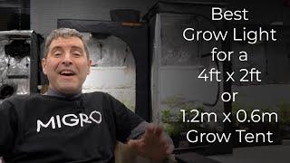 Best grow light for a 4 x 2 grow tent 2022  12 grow lights compared