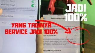 TIPS CARA MERUBAH BATRAI SERVICE DI IPHONE JADI 100% LEWAT 3UTOOLS