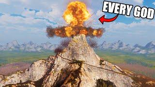 Every UEBS 2 God Defends MOUNT OLYMPUS vs 3 Million Invaders - Ultimate Epic Battle Simulator 2