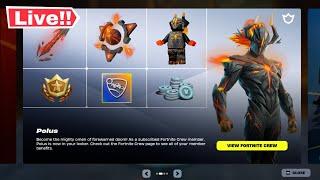 Fortnite CREW SKIN *NEW* ITEM SHOP TODAY September 30 Chapter 5 LIVE