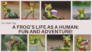 If animals pretended to be human #animals #animation  What Happens When a Frog Becomes Human?