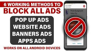 How to Remove Pop up Ads Banner Ads viruses or malware ads from Android 2021 No Root  100% Free