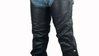 Leather chaps for men custom made