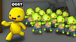 Oggy Almost Cought By Zombies In Wobbly Life With Jack