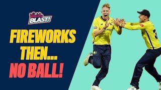 Fireworks Then...NO BALL  Chaotic Last Two Balls IN FULL  Vitality Blast Finals Day 2022