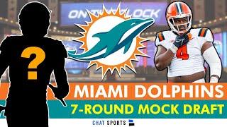 2024 NFL Mock Draft 7-Round Miami Dolphins Mock Draft Ft. Round 1 Pick Johnny Newton