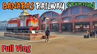 Banaras Railway Station full Vlog Indian Railway  Manduwadih Railway Station