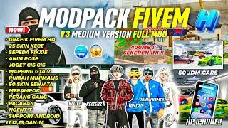 SHARE‼️MODPACK GTA SA STYLE FIVEM V3 MEDIUM VERSION FULL SKINJDM CAR MAPPING SUPPORT SEMUA ANDROID