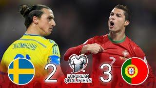 Hattrick Ronaldo - Portugal 3-2 Swedenworld cup qualifiers  Extended Highlights & Goals 1080P 