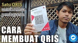 Cara Membuat QRIS Semua Pembayaran via DANA Aplikasi #qris #dana