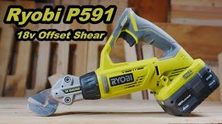 Review Ryobi  P591 shear